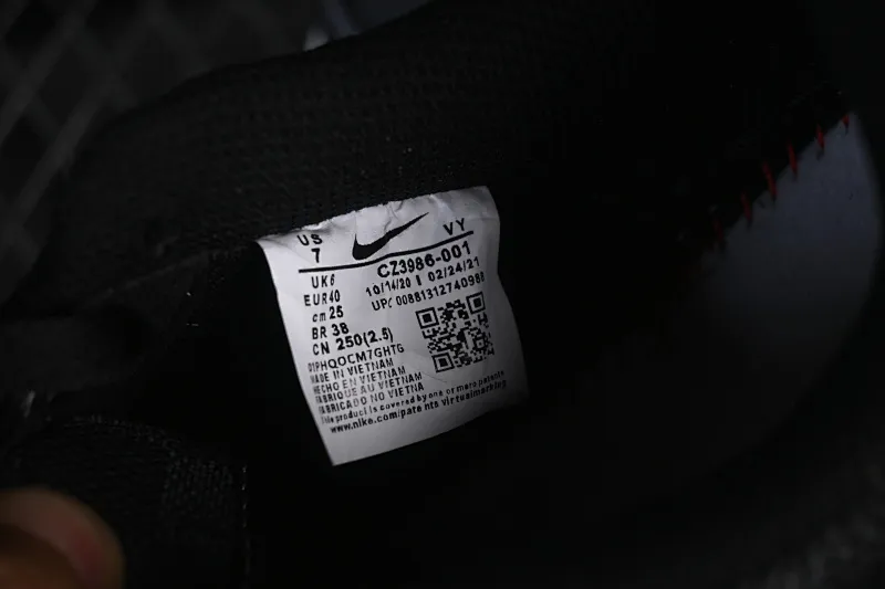 All categories Nk Air Force 1 Air Force series Nk Air Force 1 Low Air Force low-top Nike Air Force 1'07 Low LV joint checkered black pebbles Air Force 1 low-top casual sneakers CZ3986-001